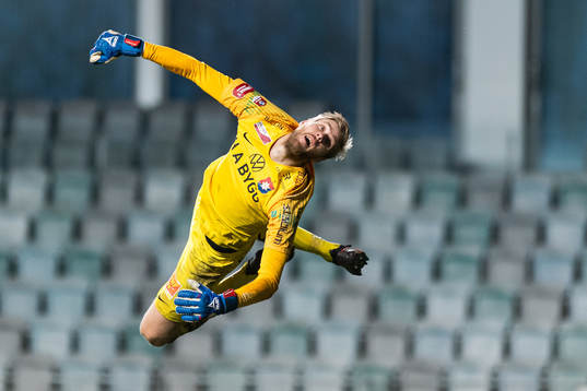 Örgrytes målvakt Fredrik Andersson