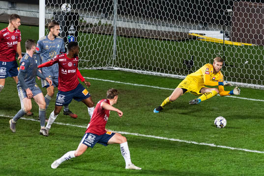 Örgrytes målvakt Fredrik Andersson