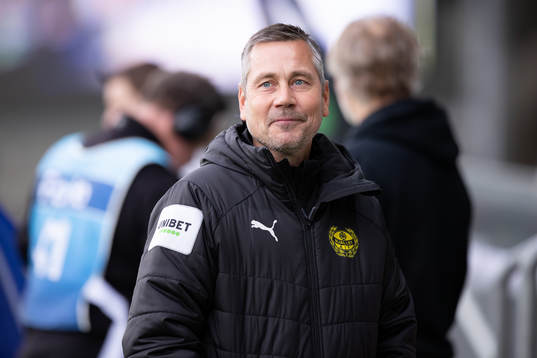 Mjällbys tränare Marcus Lantz