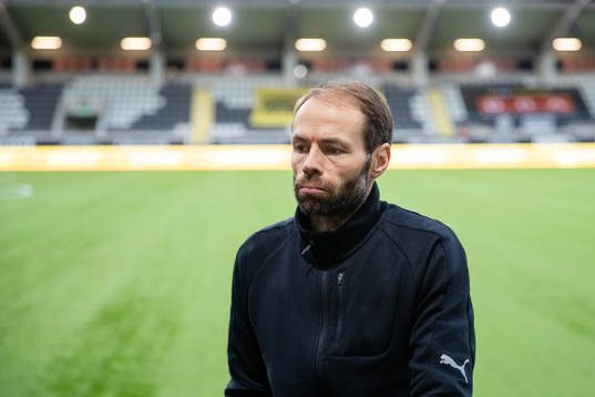 Häckens tränare Andreas Alm