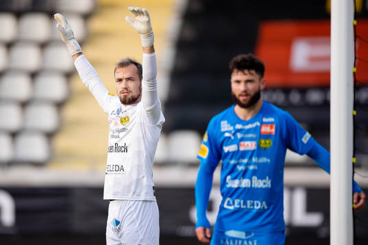 Mjällbys målvakt Carl-Johan Eriksson
