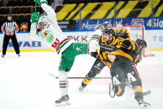 Rögles Nils Höglander och Skellefteås Jesper Frödén