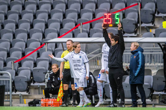 Sirius Johan Karlsson byts in