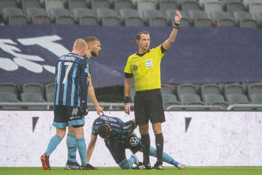 Djurgårdens Haris Radetinac har ont