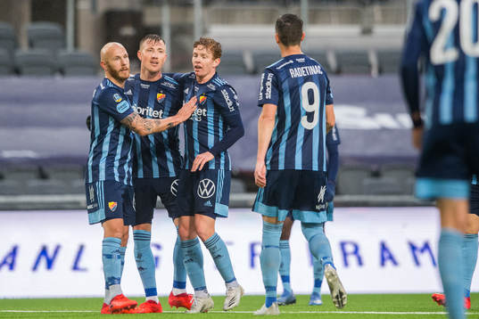 Djurgårdens Magnus Eriksson, Fredrik Ulvestad och Aslak