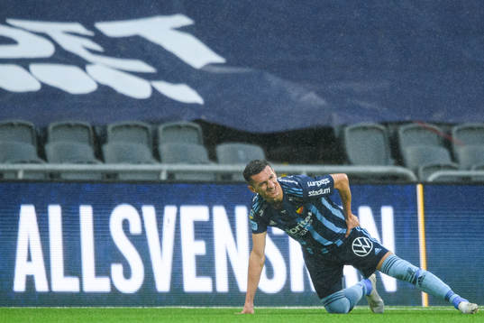 Djurgårdens Haris Radetinac har ont