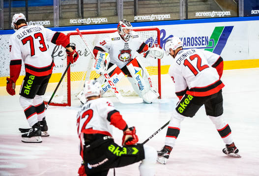 Malmö Redhawks målvakt Lars Volden