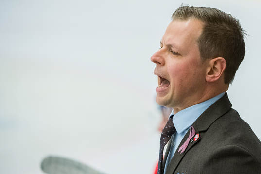 Oskarshamns tränare Martin Filander