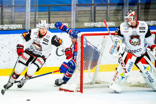 Oskarshamns Joakim Thelin ocjh Malmö Redhawks Adam Ollas