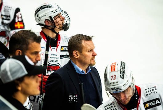 Malmö Redhawks tränare Joakim Fagervall