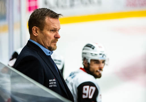 Malmö Redhawks tränare Joakim Fagervall