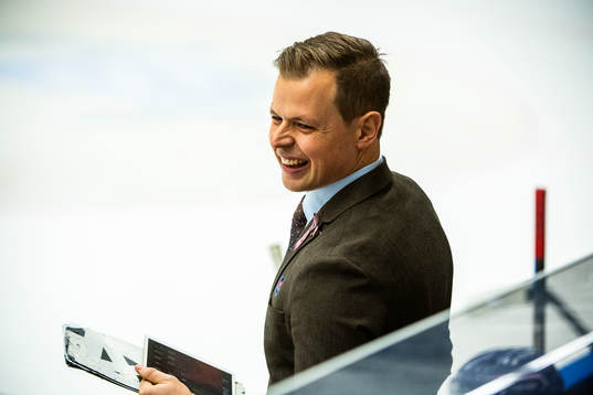 Oskarshamns tränare Martin Filander