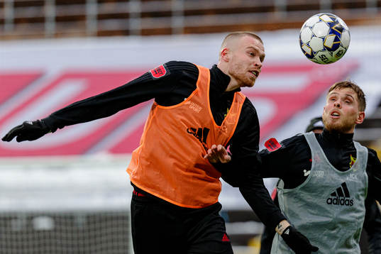 Östersunds Thomas Isherwood och Charlie Colkett
