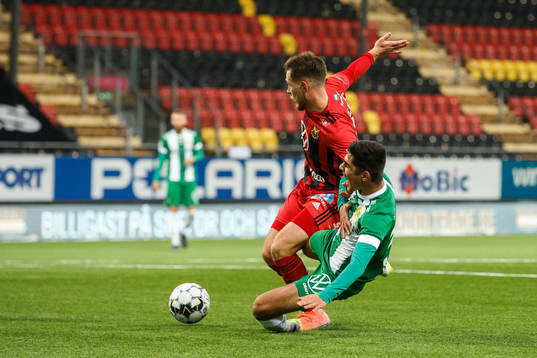 Hammarbys Aimar Sher och Östersunds Charlie Colkett