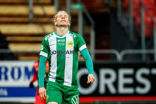 Hammarbys Gustav Ludwigson deppar