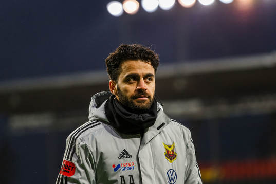 Östersunds  assisterande tränare Amir Azrafshan