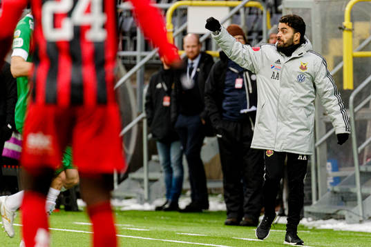 Östersunds assisterande tränare Amir Azrafshan