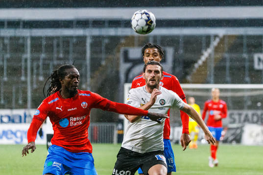 Helsingborgs Kebba Ceesay och Örebros Agon Mehmeti