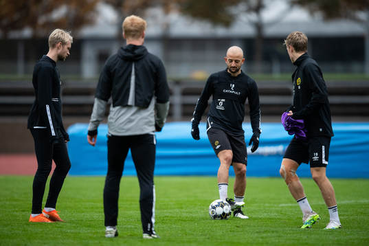 Johan Larsson, Robert Gojani och Jeppe Okkels