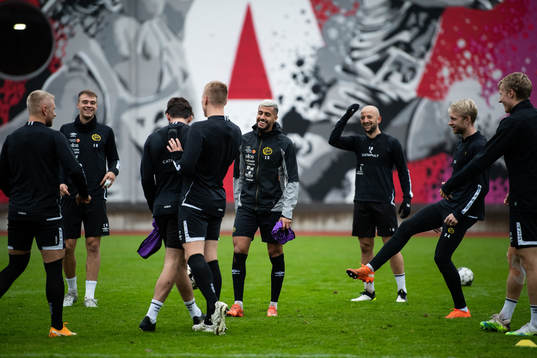 Leo Väisänen, Rami Kaib, Robert Gojani och Johan Larsson