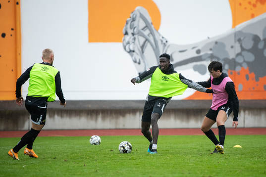 Joseph Okumu och Rasmus Rosenqvist