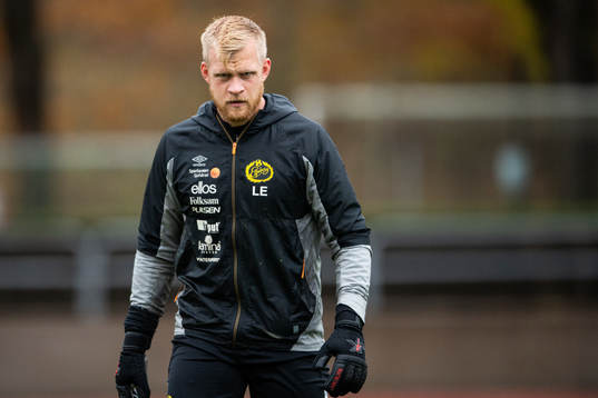 Målvaktstränare Linus Eriksson