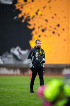 Manager Jimmy Thelin