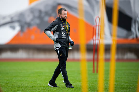 Manager Jimmy Thelin