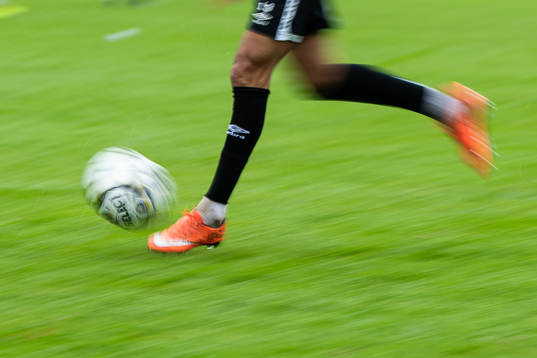 under en träning med Elfsborg