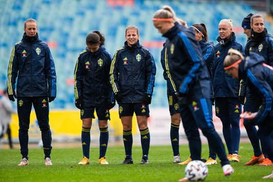 Amanda Ilestedt, Loreta Kullaschi, Anna Anvegård and