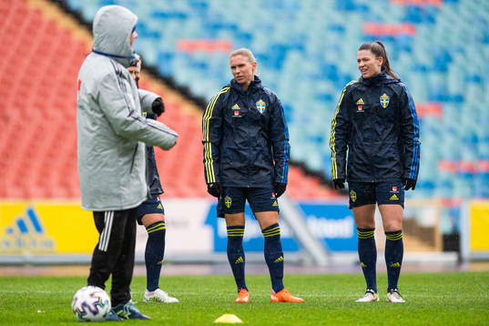 Jonna Andersson and Pauline Hammarlund