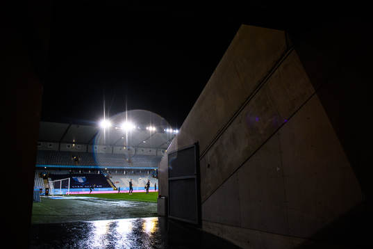 Regn på Eleda Stadion