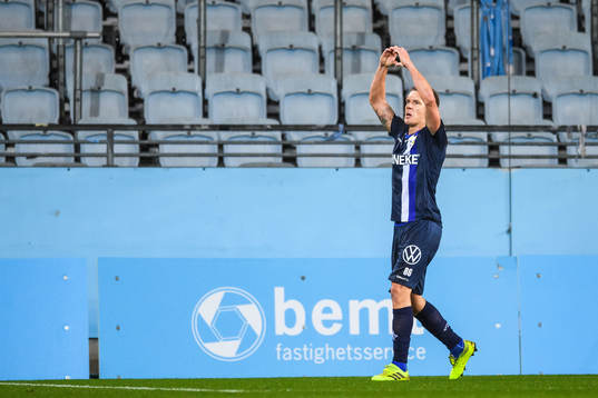 IFK Göteborg Pontus Wernbloom jublar