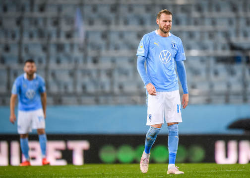 Malmö FFs Ola Toivonen deppar