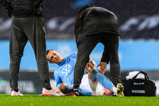 Malmö FFs Sören Rieks får vård