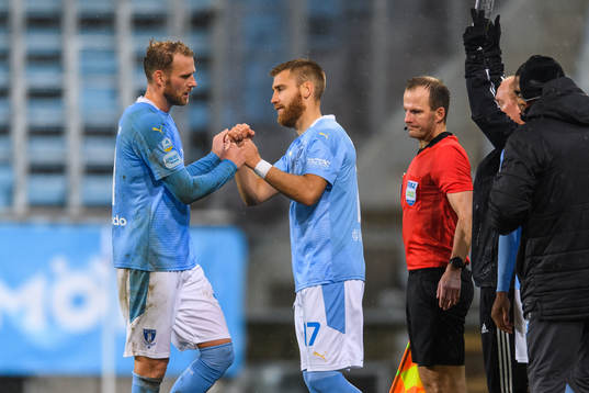 Malmö FFs Ola Toivonen byter med Rasmus Bengtsson