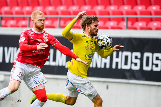 Kalmars Nils Fröling och Falkenbergs Karl Söderström