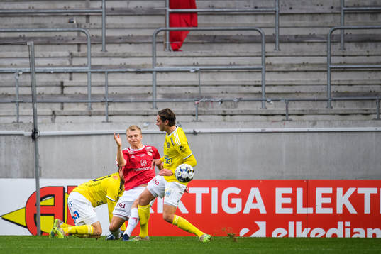 Kalmars Sebastian Ring och Falkenbergs Axel Norén