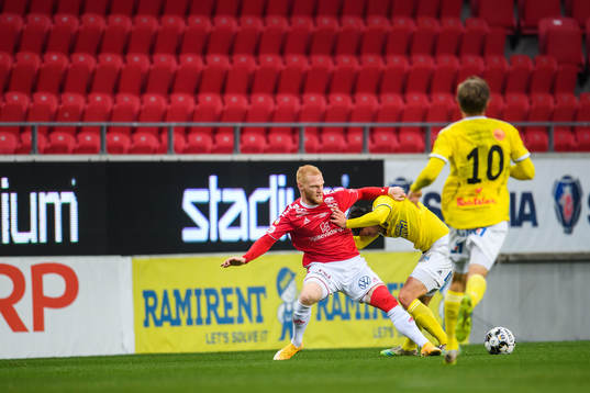 Kalmars Nils Fröling och Falkenbergs Axel Norén