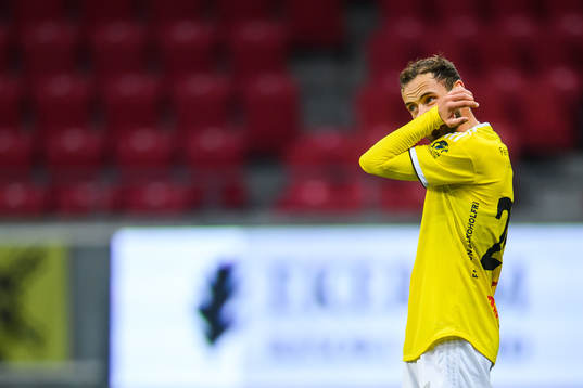 Falkenbergs Grégoire Amiot deppar