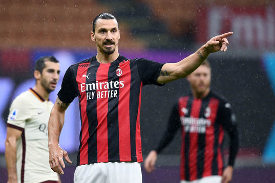 Zlatan Ibrahimovic of Milan
