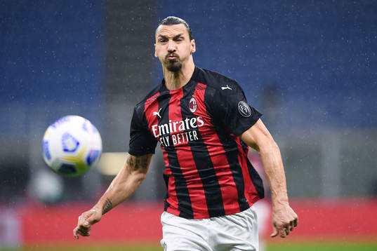 Zlatan Ibrahimovic of Milan