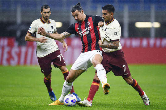 Zlatan Ibrahimovic of Milan