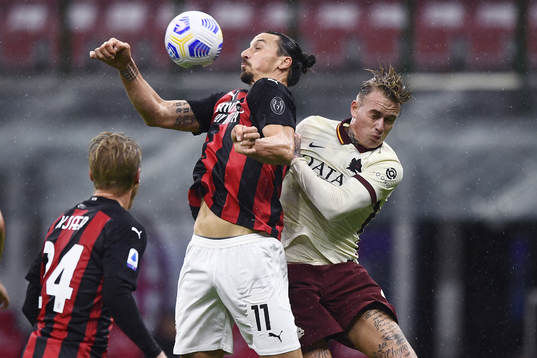 Zlatan Ibrahimovic of Milan