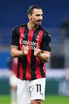 Zlatan Ibrahimovic of Milan