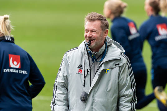Head coach Peter Gerhardsson