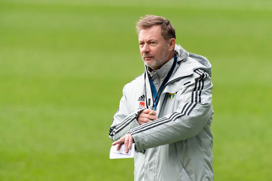 Head coach Peter Gerhardsson