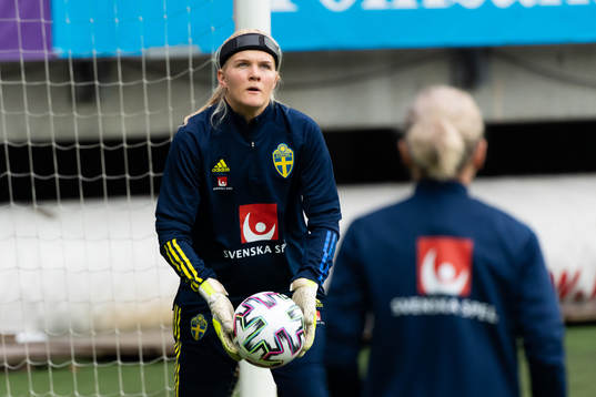 Goalkeeper Emma Holmgren