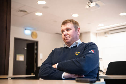 Tävlingschef Olof Östblom