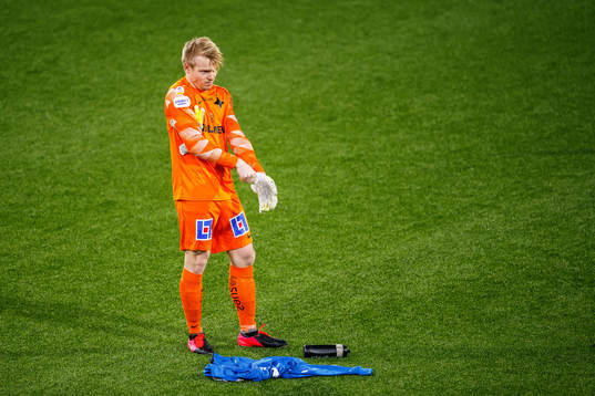 IFK Norrköpings målvakt Isak Pettersson